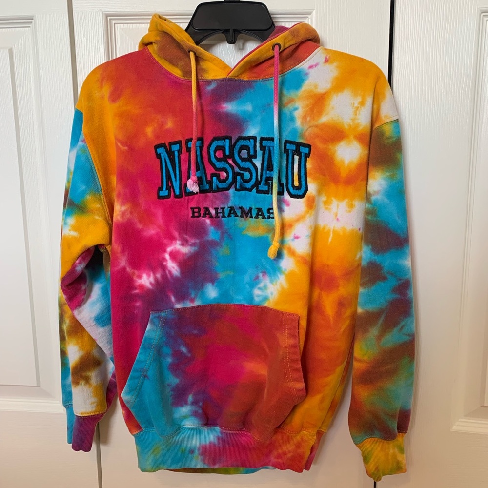 Nassau Bahamas Tie Dye Hoodie